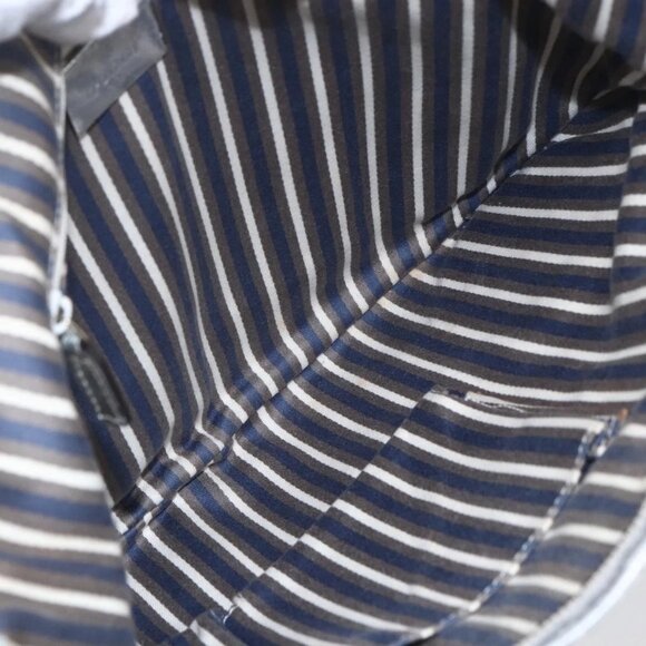 GUCCI GG Canvas Newbrit Shoulder Bag Silver Gold 169998 Auth 146706 - Picture 11 of 16